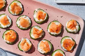 a recipe photo of the Cucumber Salmon Bites