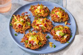 a recipe photo of Loaded Potato Pancakes