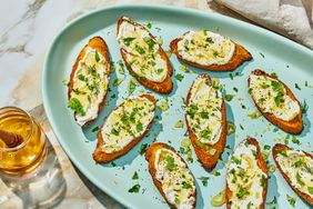a recipe photo of the Whipped Feta Honey Toast