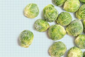 an image of frozen brussels sprouts
