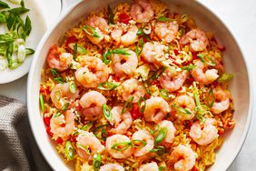 One-Pan Garlicky Shrimp & Rice