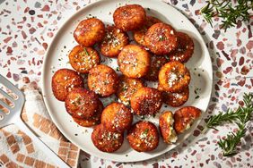 a recipe photo of the Garlic-Parmesan-Rosemary Bubble Potatoes
