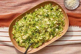 a recipe photo of the Quick & Easy Garlic Butter Brussels Sprouts