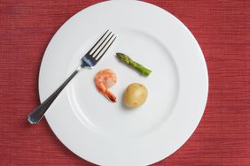 absurdly small meal
