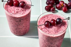 a recipe photo of the Grape Smoothie