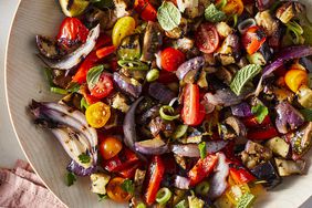 Grilled Eggplant Salad