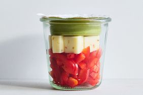 The high-fiber guacamole snack jar recipe