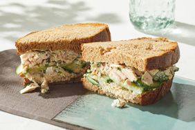 a recipe photo of the CucumberâTuna Salad Sandwich
