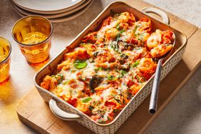 a recipe photo of the Spinach & Tortellini Casserole
