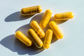 a photo of turmeric supplements