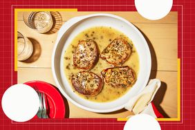 a recipe photo of the Pork Chops with White Wine & Capers