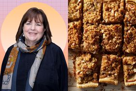 an image of Ina Garten with apple pie bars