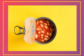 a photo of a can of open beans