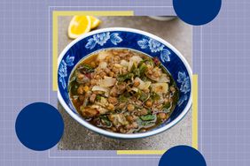a recipe photo of the Lentil & Chard Soup