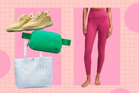 a collage featuring some of the Lululemon products in the sale