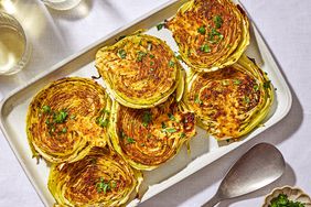 an image of the Balsamic Roasted Cabbage Steaks