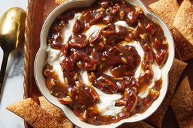 Pecan Pie Dip with Crunchy Pie-Crust Dippers