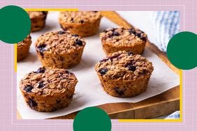 a recipe photo of the Breakfast Lemon-Blueberry Oatmeal Cakes