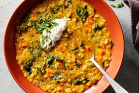 Red Lentil Soup with Saffron