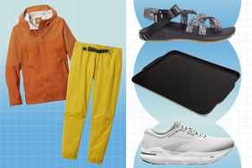 a collage featuring the REI products on sale