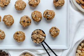 Salted Peanut Butter Pretzel Energy Bites