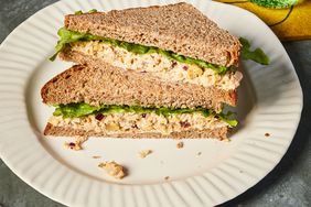 a recipe photo of the High-Protein Tuna & Chickpea Salad Sandwich