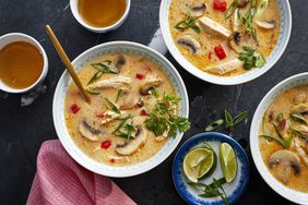 Spicy Thai Coconut Chicken Soup image