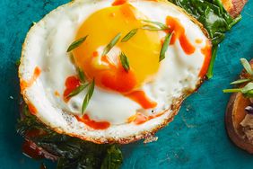 Spinach & Egg Sweet Potato Toast