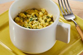 a recipe photo of the Spinach & Feta Mug Scrambled Eggs