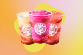 a photo of the Starbucks frozen lemonades