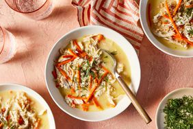 a recipe photo of the Lemony Chicken & Rice Soup