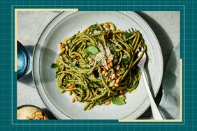 a recipe photo of the Super Green Pasta