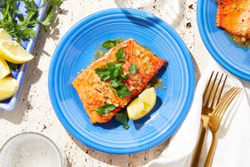 a recipe photo of the Lemon Garlic Salmon