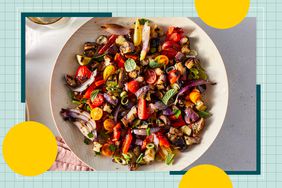 a recipe photo of the Grilled Eggplant Salad