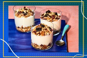 a recipe photo of the Pecan-Cherry Toasted Muesli Yogurt Cups