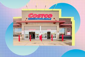 a collage featuring a Costco storefront 