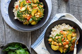 vegan chickpea coconut curry
