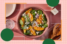 a recipe photo of the Simple Spinach Salad