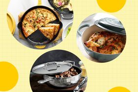 a collage featuring some of the products in the Williams Sonoma Fourth of July sale