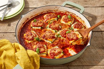 a recipe photo of the Zucchini Ravioli 