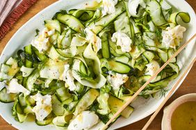 a recipe photo of the Zucchini Salad